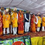 साहू समाज ने किया सामूहिक विवाह का सफल आयोजन, स्वास्थ्य परिक्षण एवं रक्तदान शिविर भी आयोजित